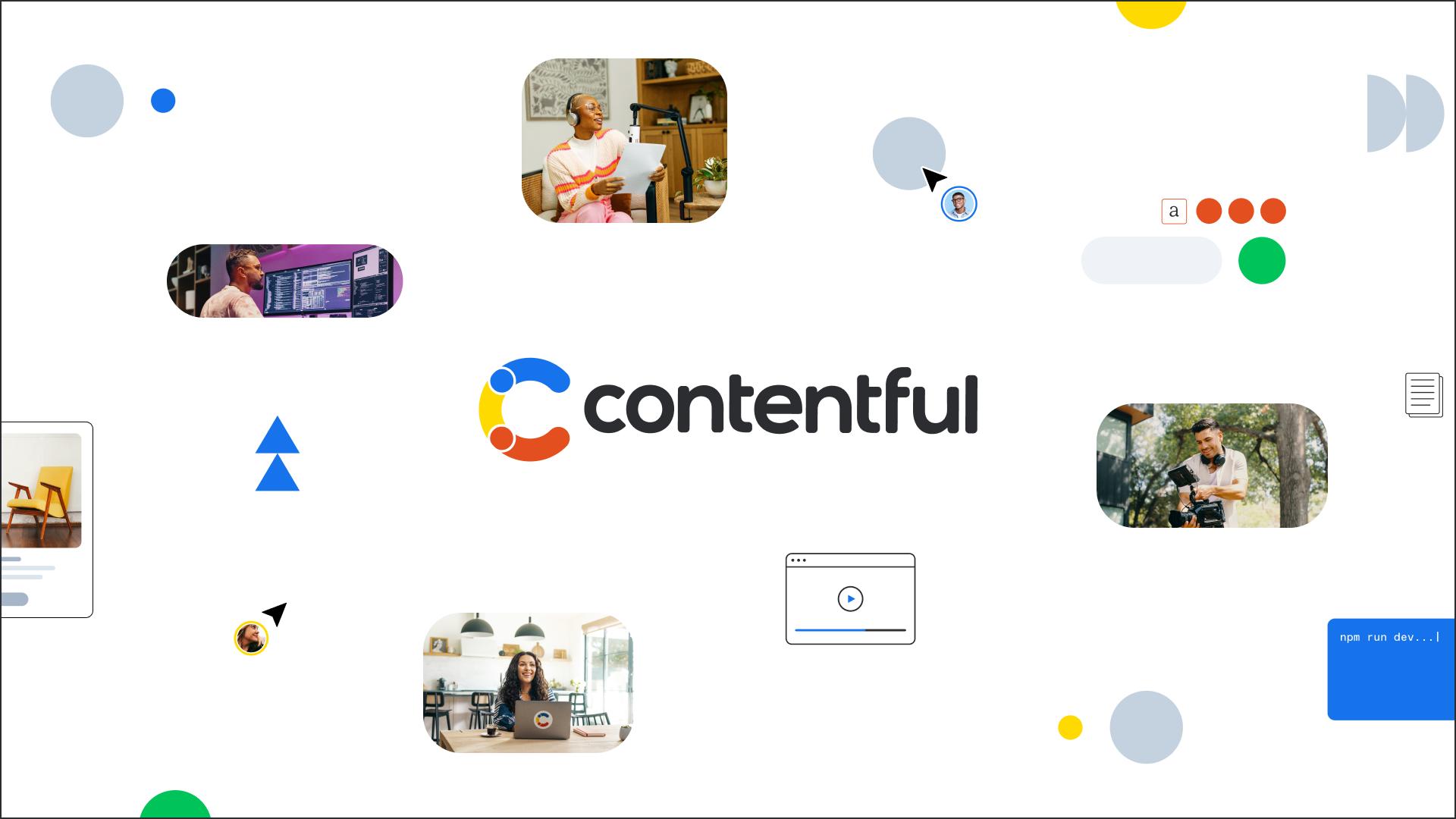 Phần mềm Contenful với giao diện dễ dùng